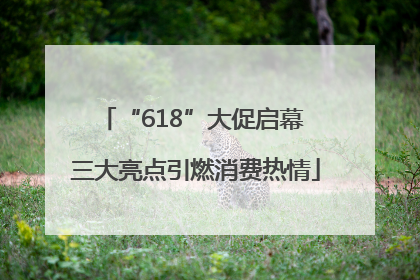 “618”大促启幕 三大亮点引燃消费热情