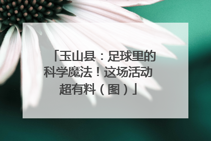 玉山县：足球里的科学魔法！这场活动超有料（图）
