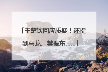 王楚钦回应质疑！还提到马龙、樊振东……