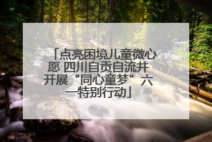 点亮困境儿童微心愿 四川自贡自流井开展“同心童梦”六一特别行动