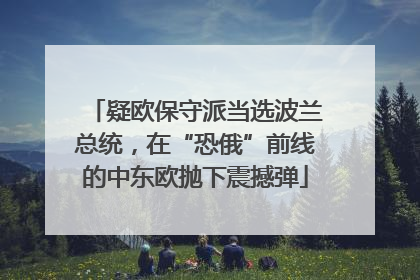 疑欧保守派当选波兰总统，在“恐俄”前线的中东欧抛下震撼弹