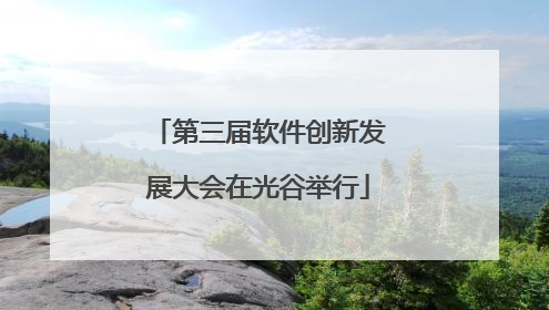 第三届软件创新发展大会在光谷举行