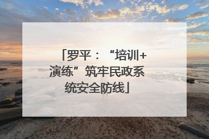 罗平：“培训+演练”筑牢民政系统安全防线