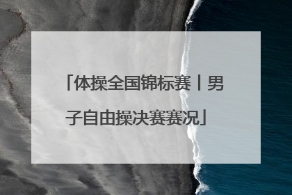 体操全国锦标赛丨男子自由操决赛赛况