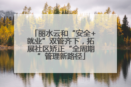 丽水云和“安全+就业”双管齐下,拓展社区矫正“全周期”管理新路径