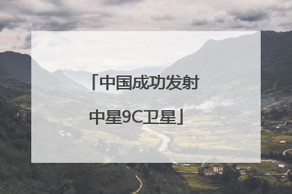 中国成功发射中星9C卫星