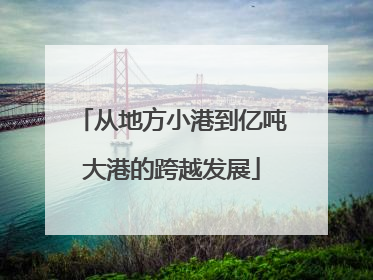 从地方小港到亿吨大港的跨越发展