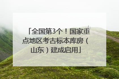 全国第3个！国家重点地区考古标本库房（山东）建成启用