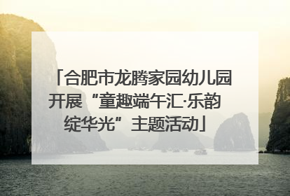 合肥市龙腾家园幼儿园开展“童趣端午汇·乐韵绽华光”主题活动
