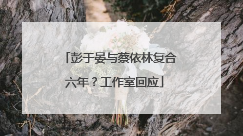 彭于晏与蔡依林复合六年？工作室回应