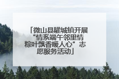 微山县驩城镇开展“情系端午邻里情 粽叶飘香暖人心”志愿服务活动