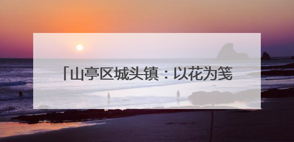 山亭区城头镇：以花为笺，致敬最美“她力量”