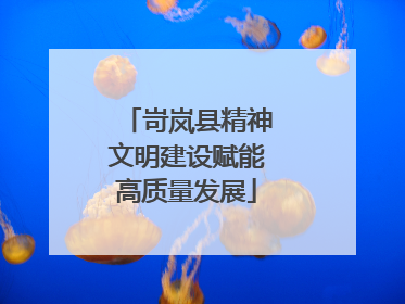 岢岚县精神文明建设赋能高质量发展