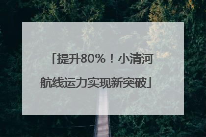 提升80％！小清河航线运力实现新突破