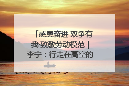 感恩奋进 双争有我·致敬劳动模范｜李宁：行走在高空的“电网卫士”