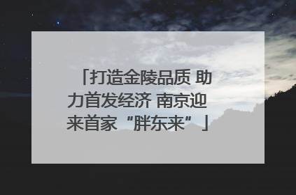 打造金陵品质 助力首发经济 南京迎来首家“胖东来”