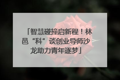 智慧碰撞启新程！林邑“科”谈创业导师沙龙助力青年逐梦