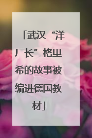 武汉“洋厂长”格里希的故事被编进德国教材