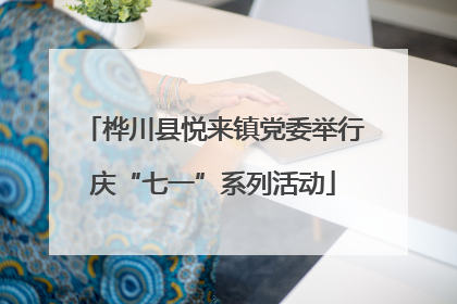 桦川县悦来镇党委举行庆“七一”系列活动