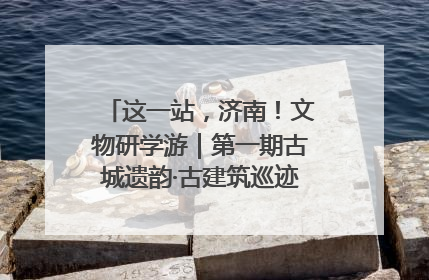 这一站，济南！文物研学游｜第一期古城遗韵·古建筑巡迹之旅圆满结束