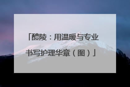 醴陵：用温暖与专业 书写护理华章（图）