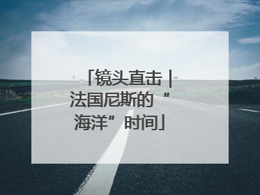 镜头直击｜法国尼斯的“海洋”时间
