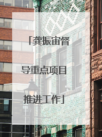 龚振宙督导重点项目推进工作