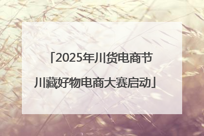 2025年川货电商节川藏好物电商大赛启动
